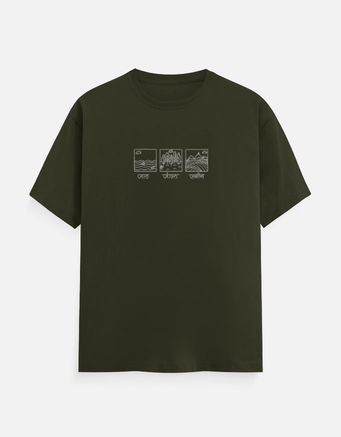 Jal Jungle Jameen Classic Crew Tee
